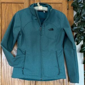The North Face Women's Deep Teal Soft Shell Jacket